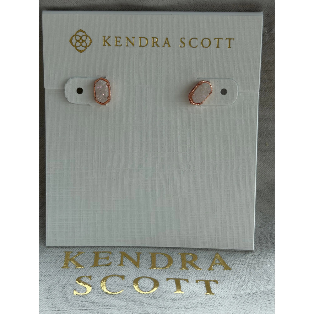 Kendra Scott pink earrings